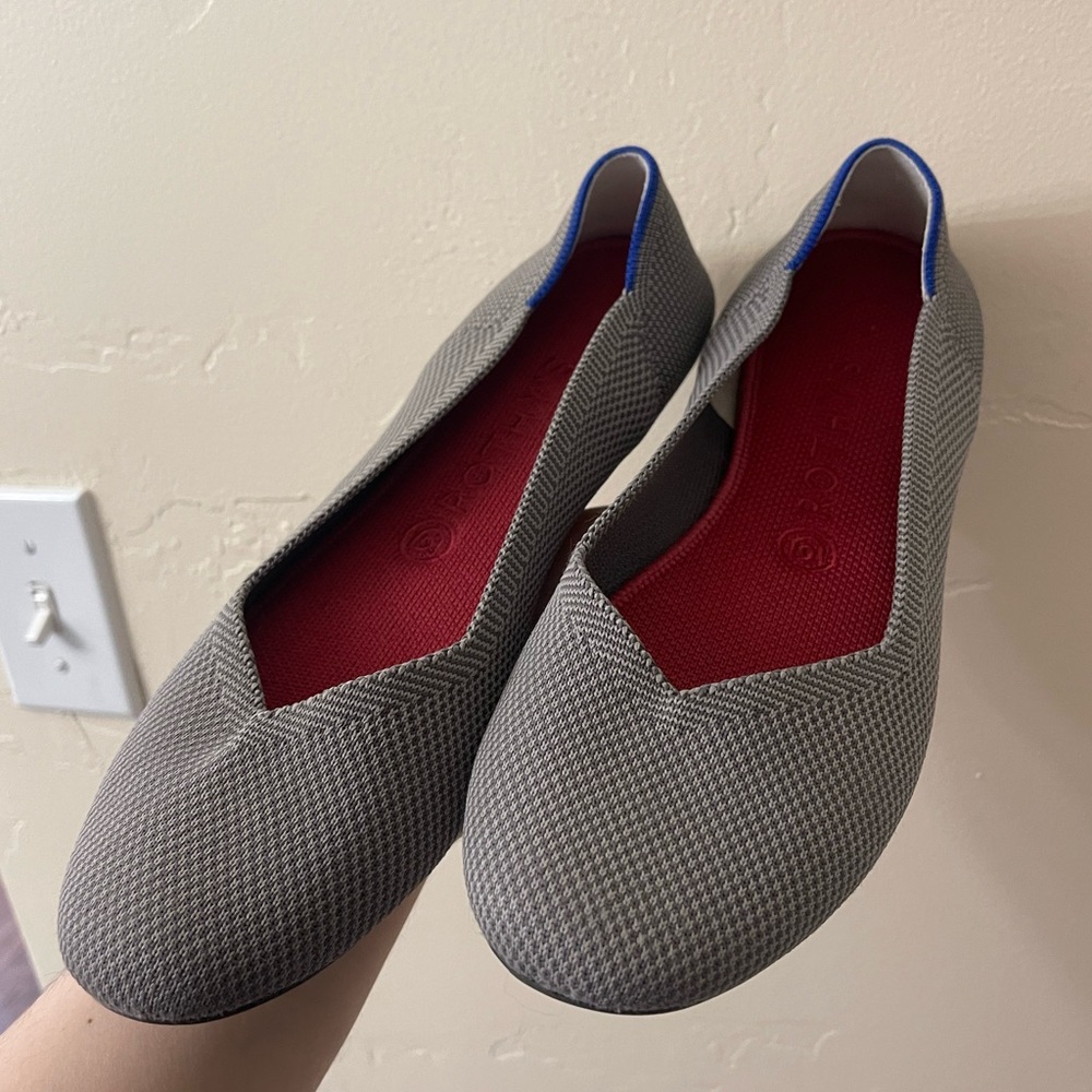 Rothy’s gray size 9 barely worn